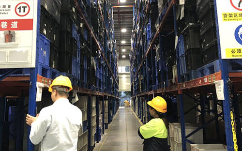 Warehouse racking inspection and maintenance