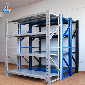 Racking Adjustable Metal Boltless Shelf And Racks Warehouse Storage Medium Duty