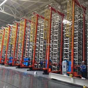 ASRS Shuttles Pallet Racking System Smart Warehouse