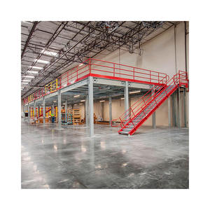 ISO CE Certified Heavy Duty Steel Mezzanine Floor Racking System