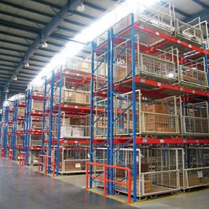 Heavy-Duty Steel Pallet Rack Powder Coated Finish