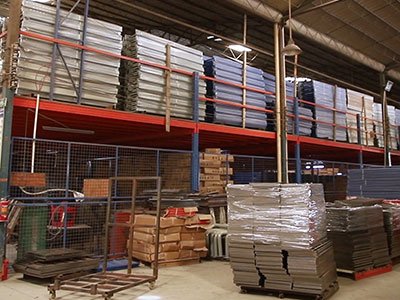 Racking Export Packaging Staging