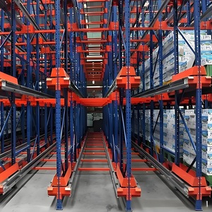 Factory Direct High Density Semi-Automatic Pallet Shuttle Racking System