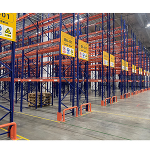 Warehouse Pallet Rack Heavy Duty Q235B Steel Racking FEM RMI