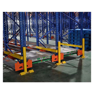 Shuttle Rack System / Pallet Runner High Density Industrial Storage