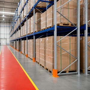 Pallet Racking System Heavy Duty Rack Industrial Pallet Storage Q235B Steel Tyre Rack Storage For Warehouses