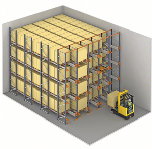 Intelligent Pallet Rack System 4 Way Shuttle Pallet Rack