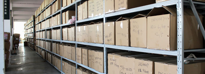 Boltless widespan shelving for hand-loaded storage