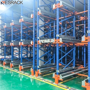 China Wholesale Warehouse Semi-autometic Racking System Pallet Shuttle Racking System Remote Control Radio Shuttle Racking