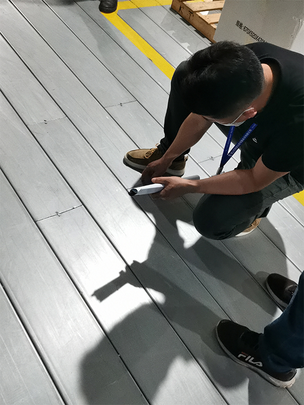 Racking maintenance inspection and column protection