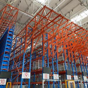Industrial Warehouse Shelves ASRS Racks Heavy Duty Automatic Retrieval Storage Rack System