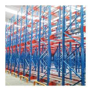 High Quality Radio Shuttle Racking Selective Move Stable Metal Pallet Rack