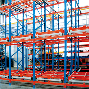 Custom 5 Layer Steel Push Back Racking System