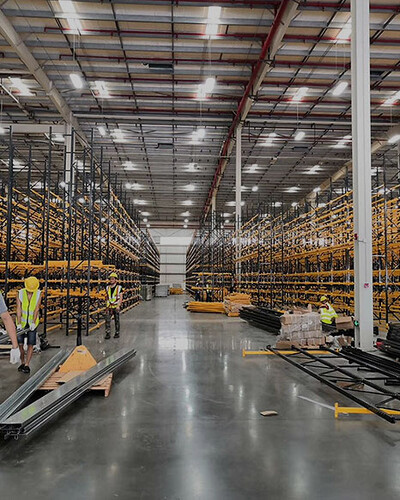 Racking installation guide and on-site assembly