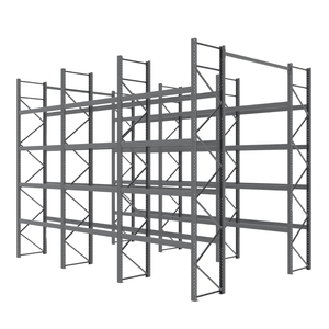 Heavy Duty Warehouse Pallet Racking with Customized Color Cold Storage Racking System