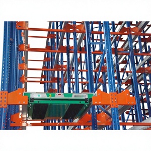 Heda High Density Shuttle Rack System Shuttle Racking System Double Deep