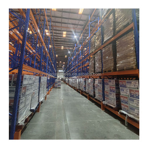 Heavy Duty Selective Pallet Racking System Adjustable Beam Rack Warehouse Storage Solution For Industrial Factory Warehouses
