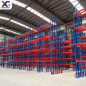 GXM Heavy-Duty Industrial Storage Rack For Pallets Durable 5-Layer Pallet Flow Rack With VNA Design