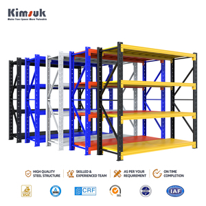 Boltless Adjustable Heavy Duty Load-Bearing 500kg/Layer Steel Racks