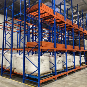 Forklift Friendly Steel Push Back Pallet Racking CE/ISO Certified 1000-2000kg Capacity 2-5 Pallet Deep Bulk Carton Goods Factory
